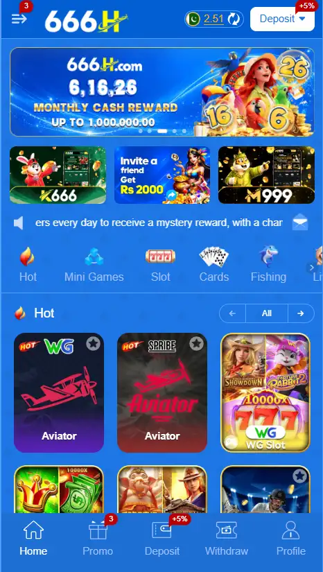 666H Game Interface