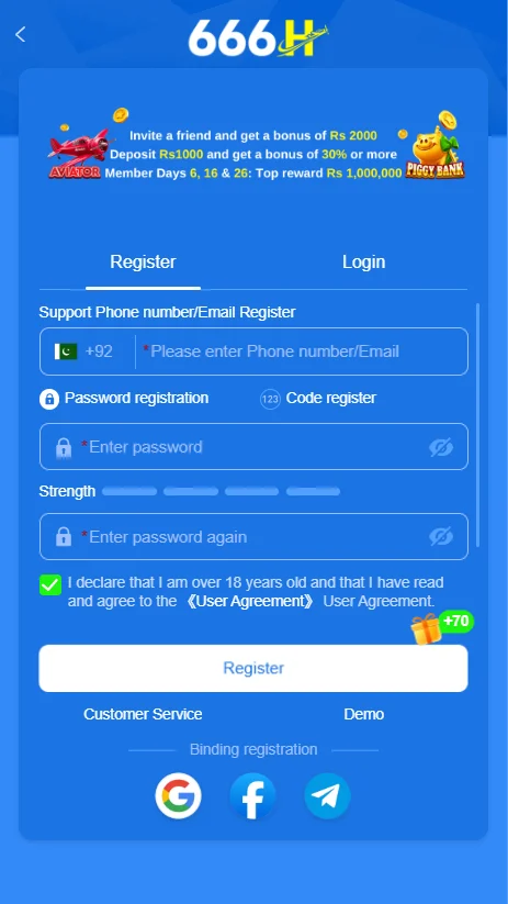 666h Register